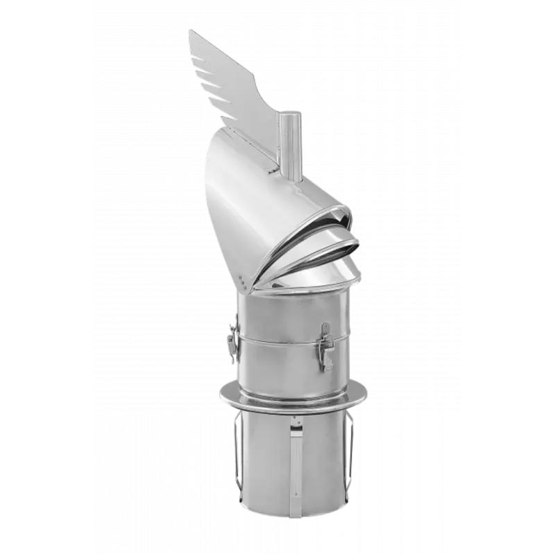 PALARIE ANTIVANT ROTATIVA INOX - Fi200