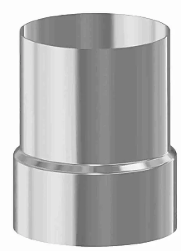Racord de inox la cos de fum ceramic ptr fi200
