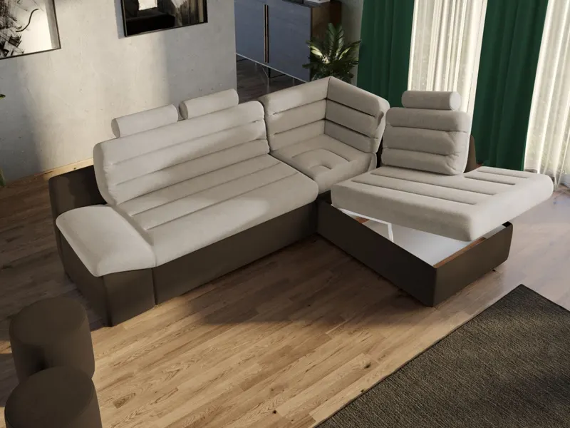 Coltar Quinn Crem / Maro — imaginea 3