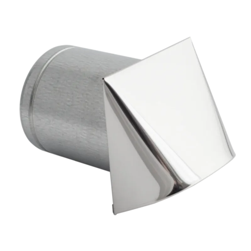 Grila admisie inox fi100 - anti vant/ploaie