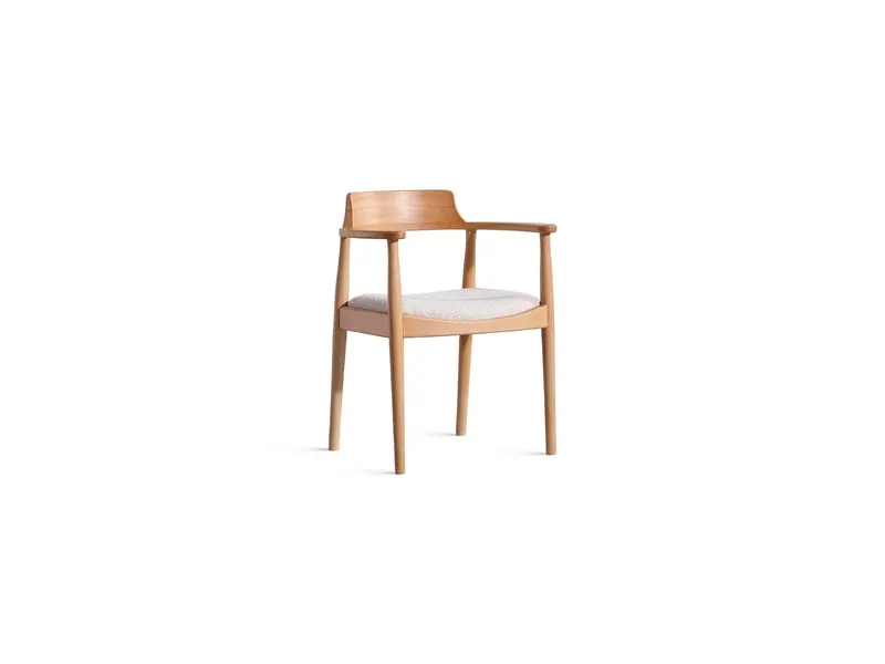 Scaun Roma, Natur, 62x44x80 cm - Natural