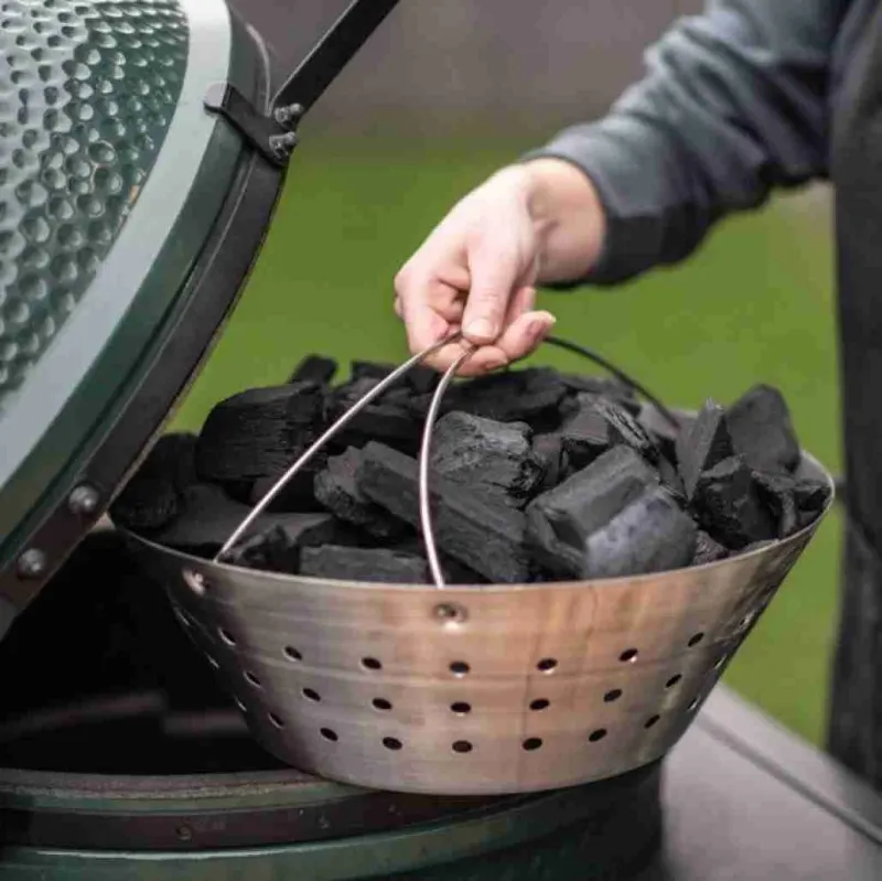 Bol metalic pentru foc - BigGreenEgg L