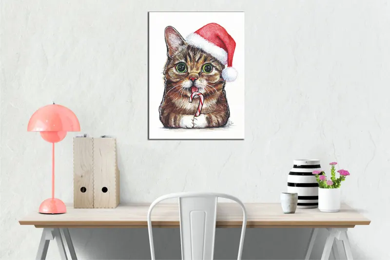 Tablou canvas DC174, Multicolor, 30x40x3 cm - Multicolor