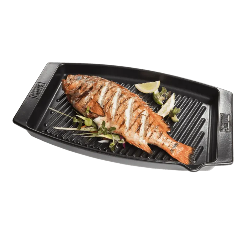 Tava ceramica grill