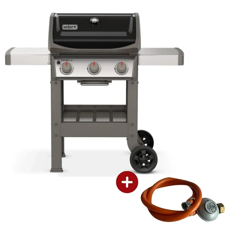 Gratar pe gaz Spirit II E-310 GBS + Regulator