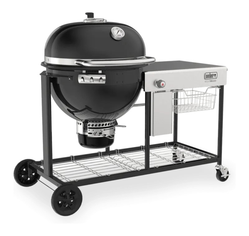Gratar pe carbuni Summit Kamado S6 - Negru