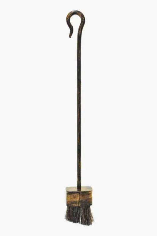 Perie semineu - Ustensile Epoca Forjate Manual - Aspect Bronz
