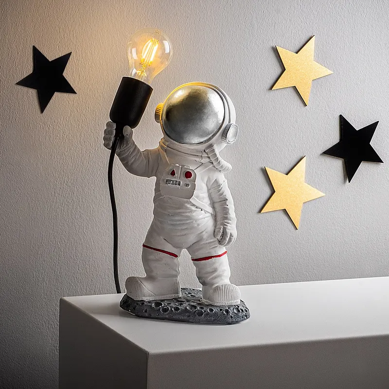 Veioză Astronaut - 3, Multicolor, 20x15x32 cm - Multicolor