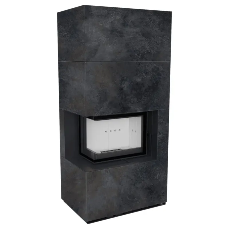 Flotek BOX 8 kW OSSIDO NERO Sticla Stanga - cuarz sinterizat