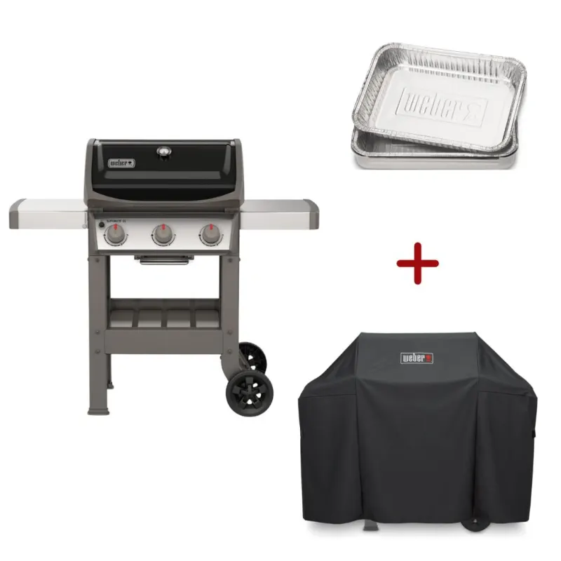 Pro Pack Weber - Gratar pe gaz Spirit II E-310 GBS + Regulator
