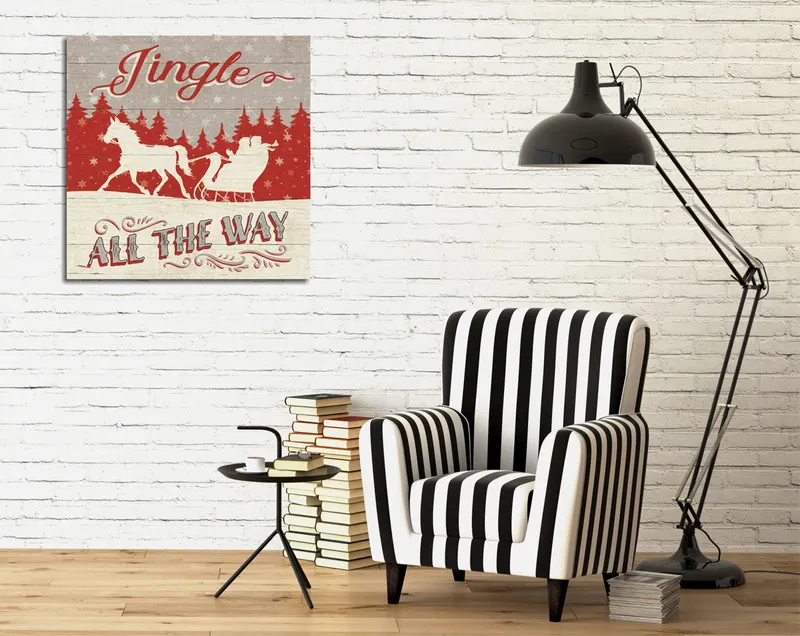 Tablou canvas KC187, Multicolor, 45x45x3 cm - Multicolor