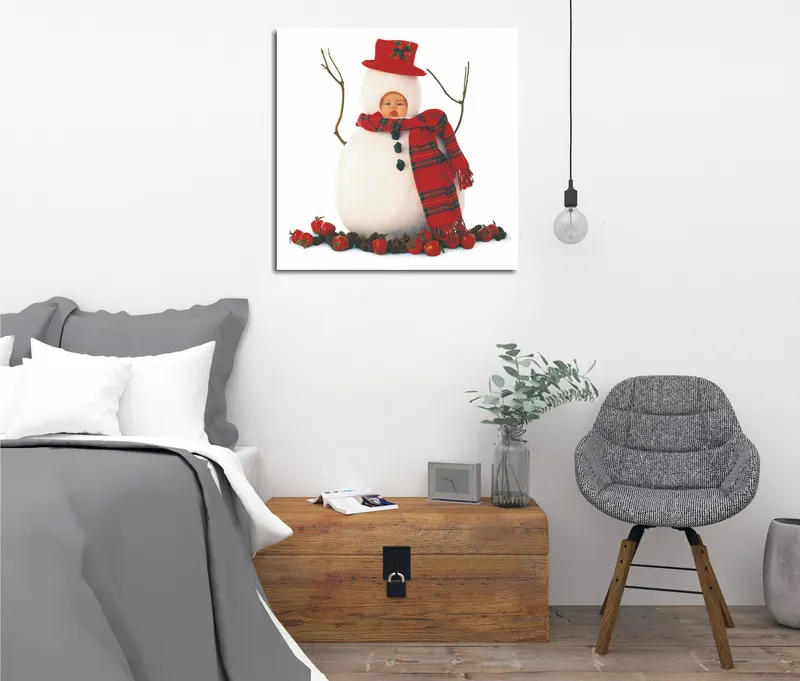 Tablou canvas KC200, Multicolor, 45x45x3 cm - Multicolor