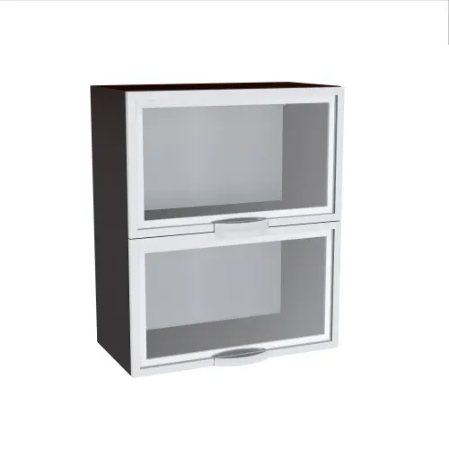 Corp superior vitrina 60 cu 2 usi orizontale Zebra