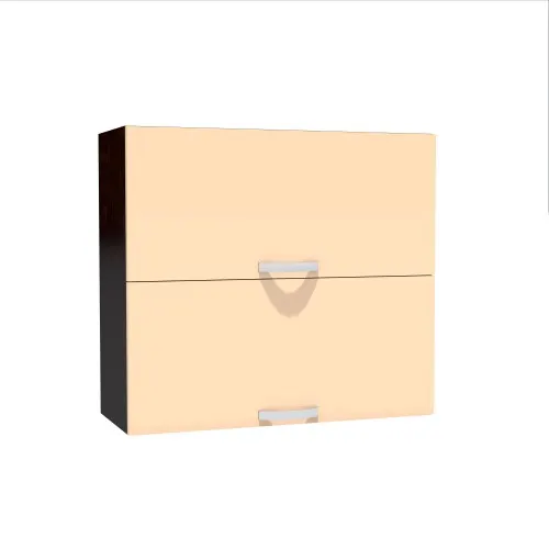 Corp superior 80 cu 2 usi orizontale Zebra cappuccino
