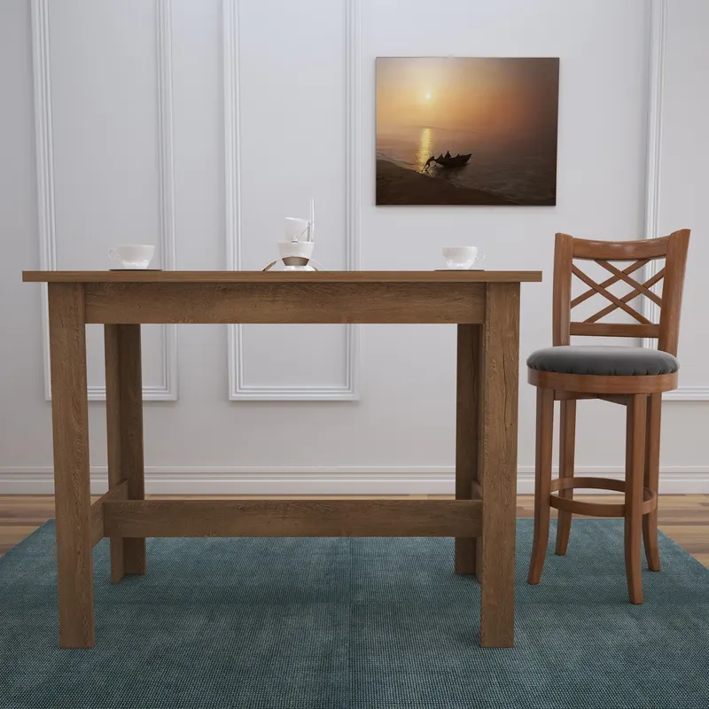 Masă dining Barra, Diverse culori, 120x60x93 cm - Caucasian oak