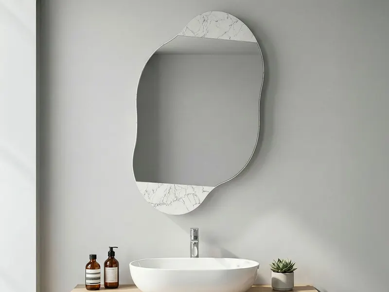 Dulap de baie Cloud Storage Bathroom Wall Mirror, Diverse culori, 60x13x75 cm - Carrara