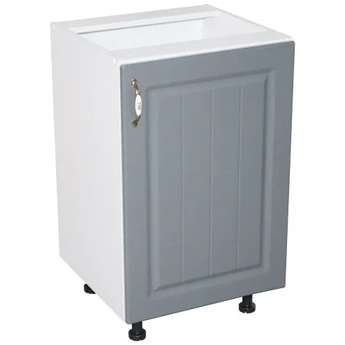 Corp inferior 50 cu 1 usa Zebra MDF gri dungi