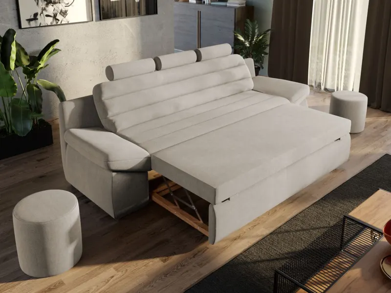 Canapea Quinn Crem — imaginea 3