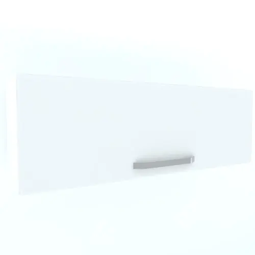 Armonia Suspendat orizontal cu 1 usa cu maner front MDF Alb Mat