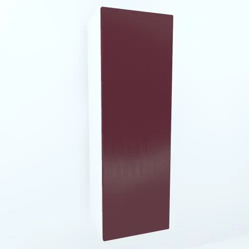 Armonia Suspendat vertical cu 1 usa cu sistem "PUSH TO OPEN" front MDF Rosu