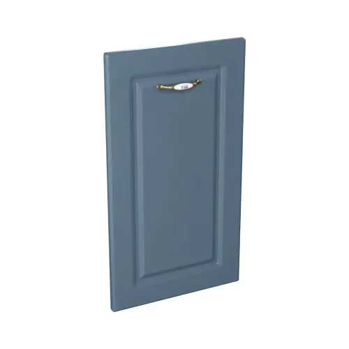 Front pentru masina de spalat vase 45cm MDF albastru drept