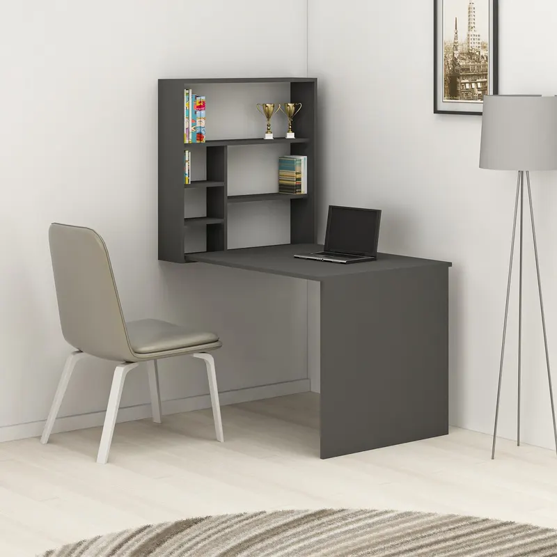 Birou Sedir, Diverse culori, 59x16x80 cm - Antracit