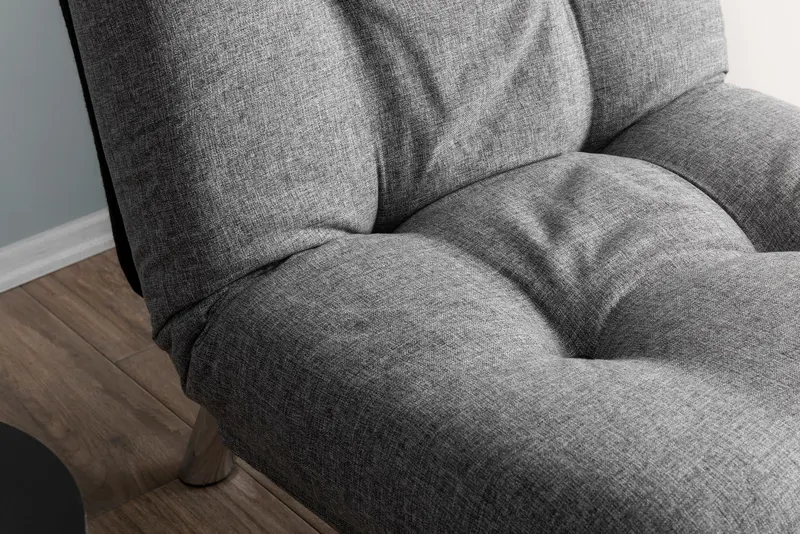 Fotoliu extensibil Misa Small Solo, Diverse culori, 70x52x40 cm - Gri deschis