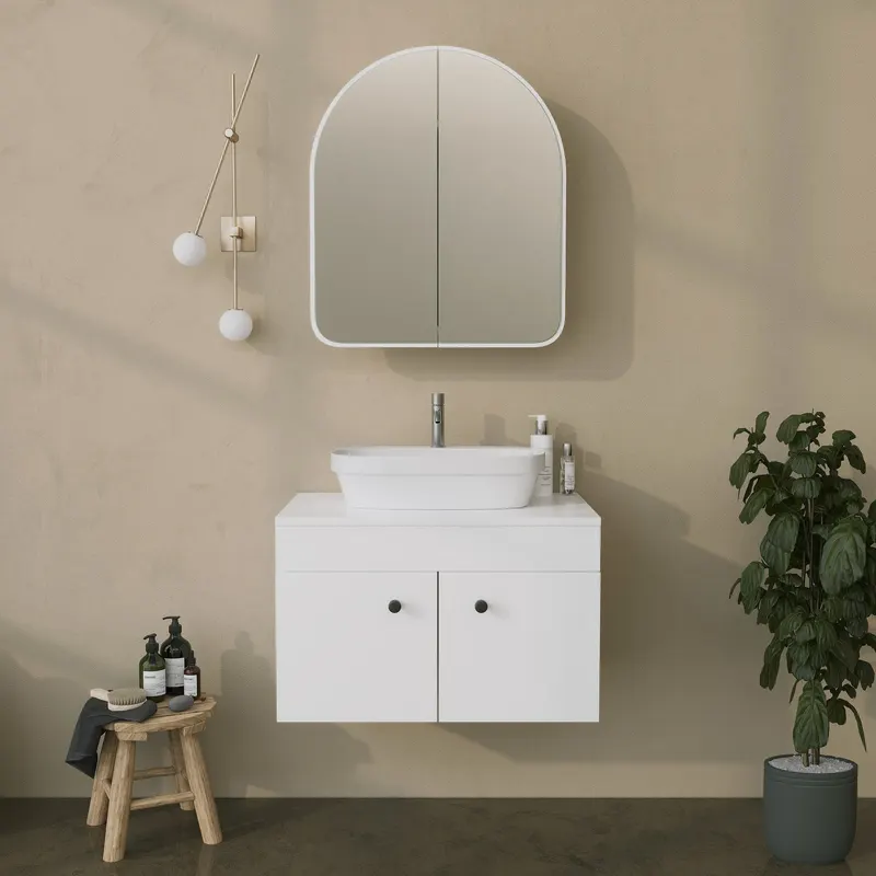 Dulap de baie Hope Cabinet, Diverse culori - Alb