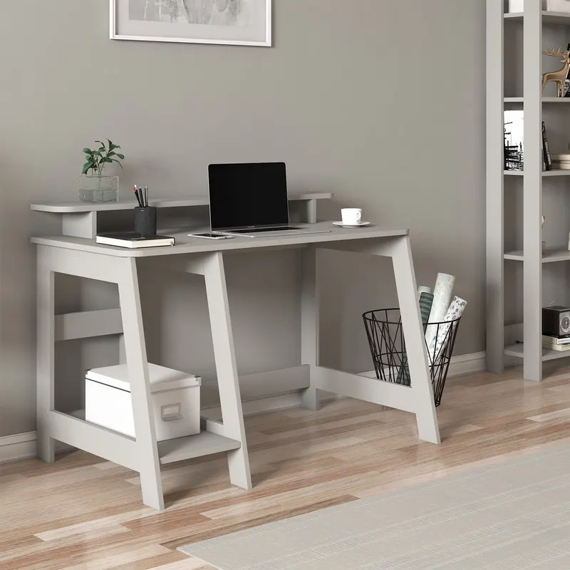 Birou Country, Diverse culori, 120x60x73 cm - Gri