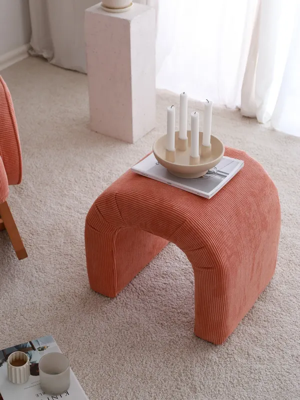 Taburet Nu, Diverse culori, 51x46x45 cm - Coral