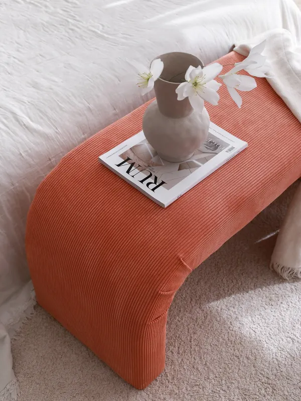 Taburet Nu Bench, Diverse culori, 106x46x45 cm - Coral