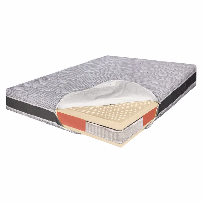 Saltea pat Ortopedica cu Arcuri Pocket, 120×190 – 100% Latex, Ioni de Argint, 26 cm, Hotel Range