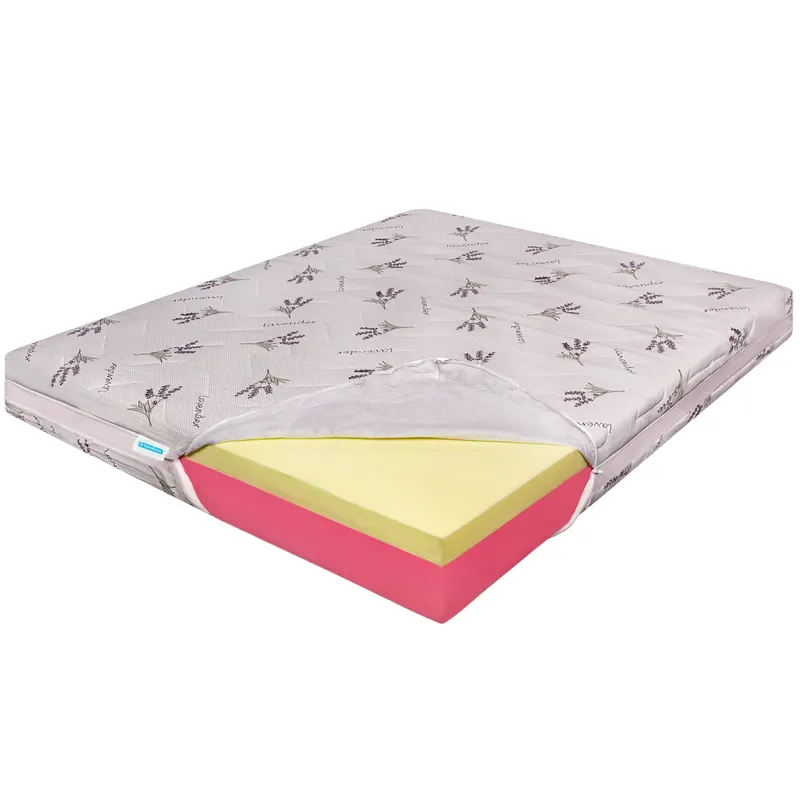 Saltea de pat Ortopedica Lavanda 4 Fit, Reversibila 2 in 1, 130 x 200 cm