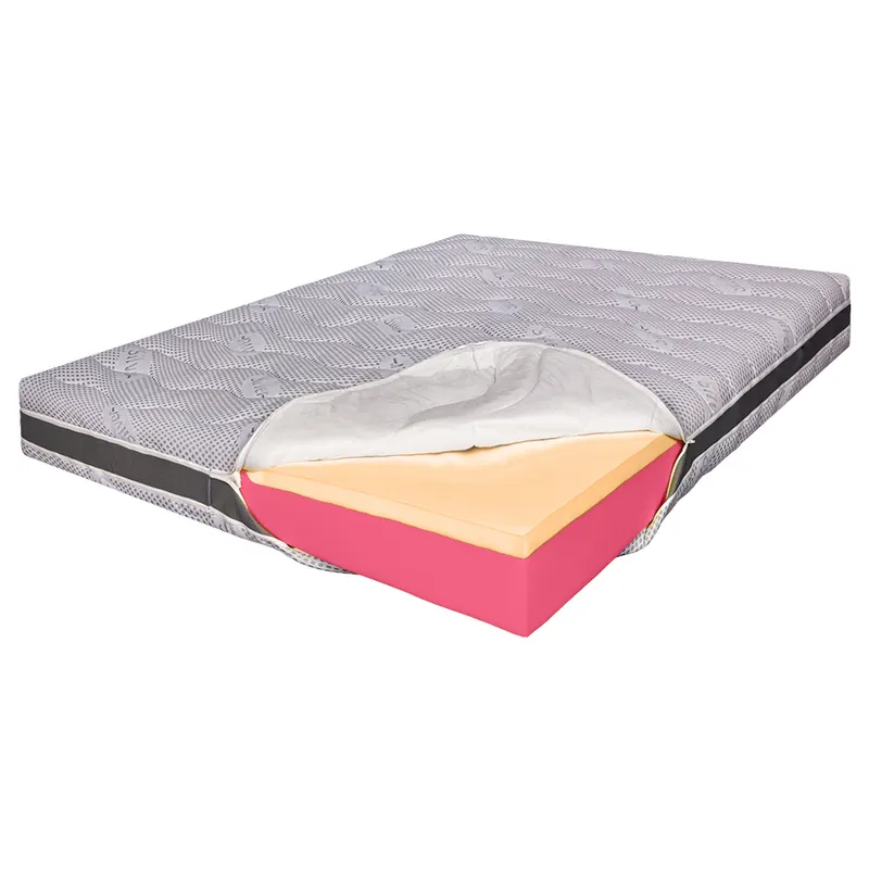 Saltea de pat Ortopedica Memory 20+3+3, Ioni de Argint, Top Line, fara arcuri, 130x200