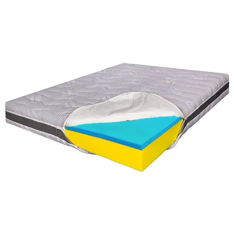Saltea de pat Ortopedica 200x200 – Husa Ioni de Argint, 23 cm, Reversibila, Hotel Range