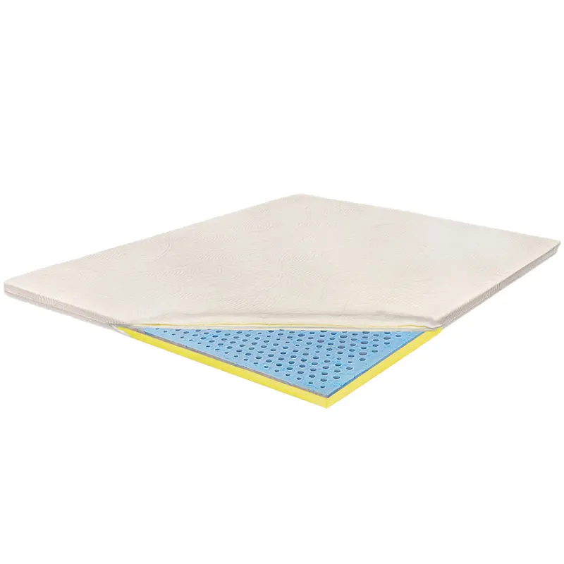 Topper Saltea Ortopedic 150x200 - Latex Gel 3+2+1 cm, Aloe Vera, Ergomed