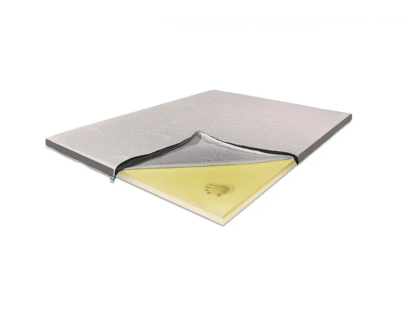 Topper Saltea Memory 4+2 Argentum, 120 x 200 cm