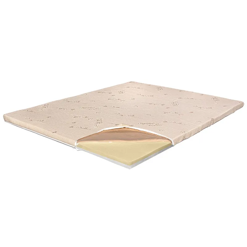 Topper Saltea Memory 3+3 Bio Bumbac, 200 x 200 cm