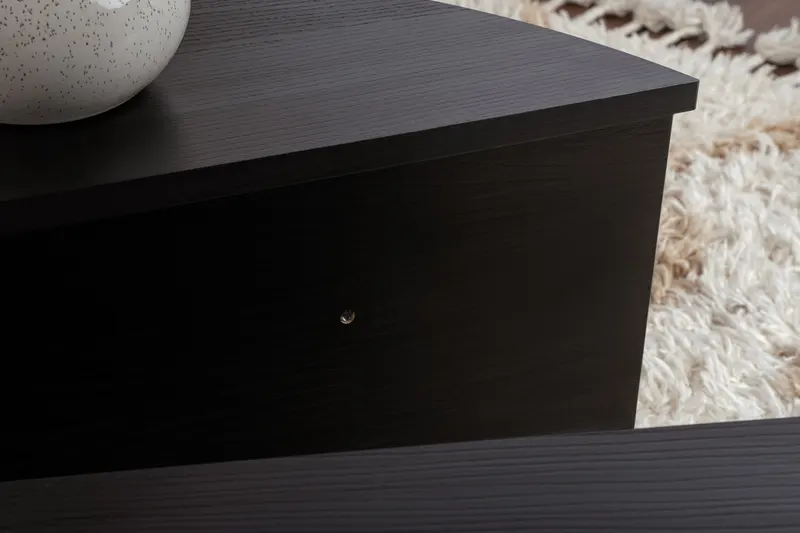 Măsuță de cafea Orion, Diverse culori, 90x60x30 cm - Wood black