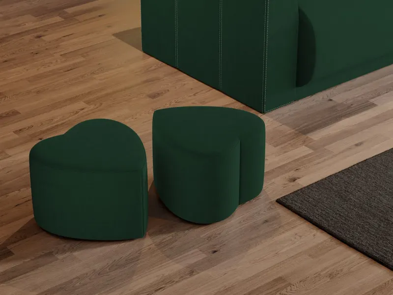 Taburet Inimioara Verde — imaginea 3