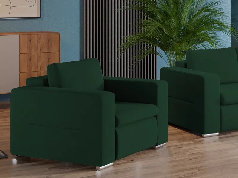 Fotoliu Ivy Verde — imaginea 2
