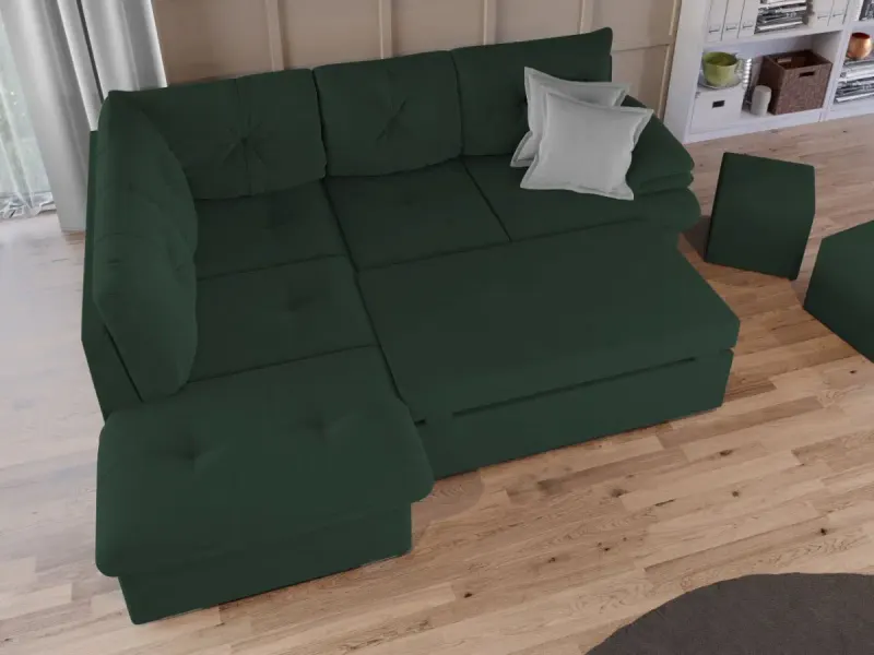 Coltar Extensibil Roma Verde — imaginea 3