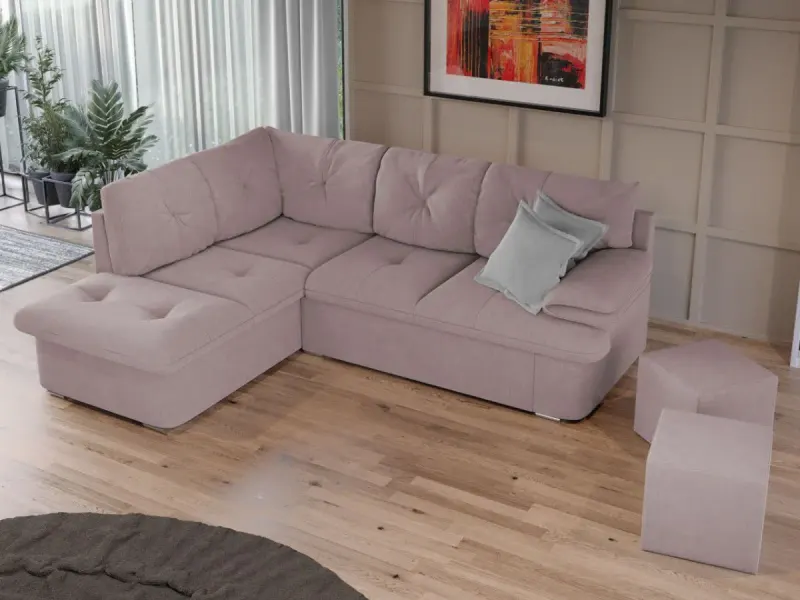 Coltar Extensibil Roma Roze — imaginea 2
