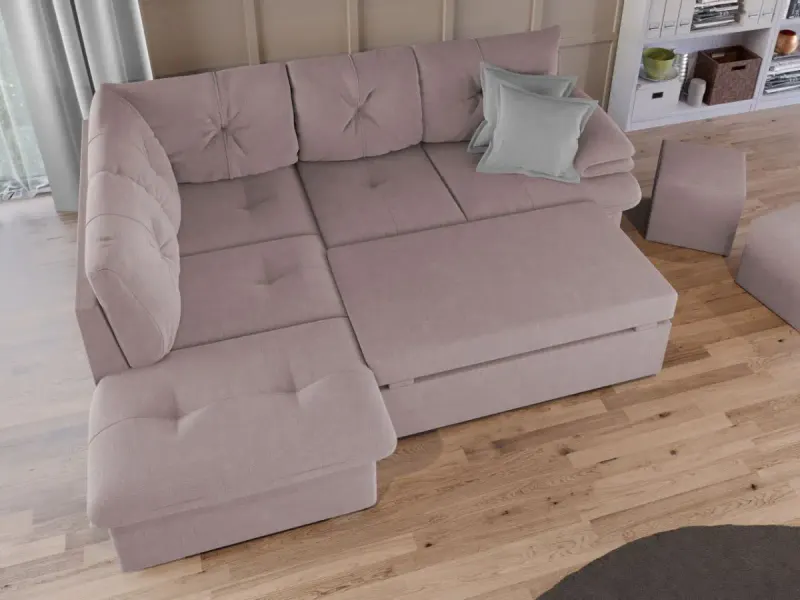 Coltar Extensibil Roma Roze — imaginea 3