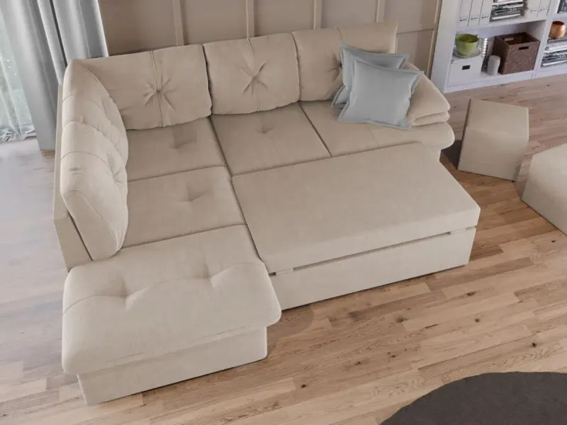 Coltar Extensibil Roma Crem — imaginea 3