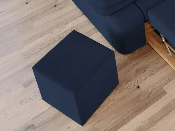 Taburet Cub Albastru — imaginea 3