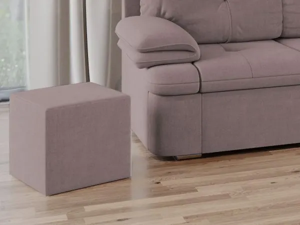 Taburet Cub Roze — imaginea 2