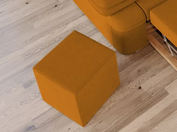 Taburet Cub Portocaliu — imaginea 3