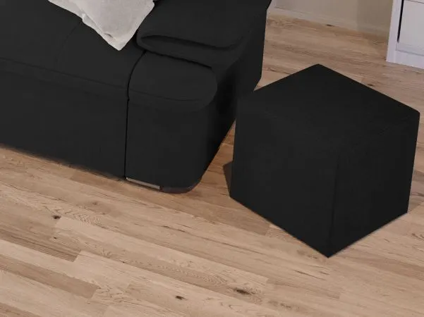 Taburet Cub Gri Antracit — imaginea 2