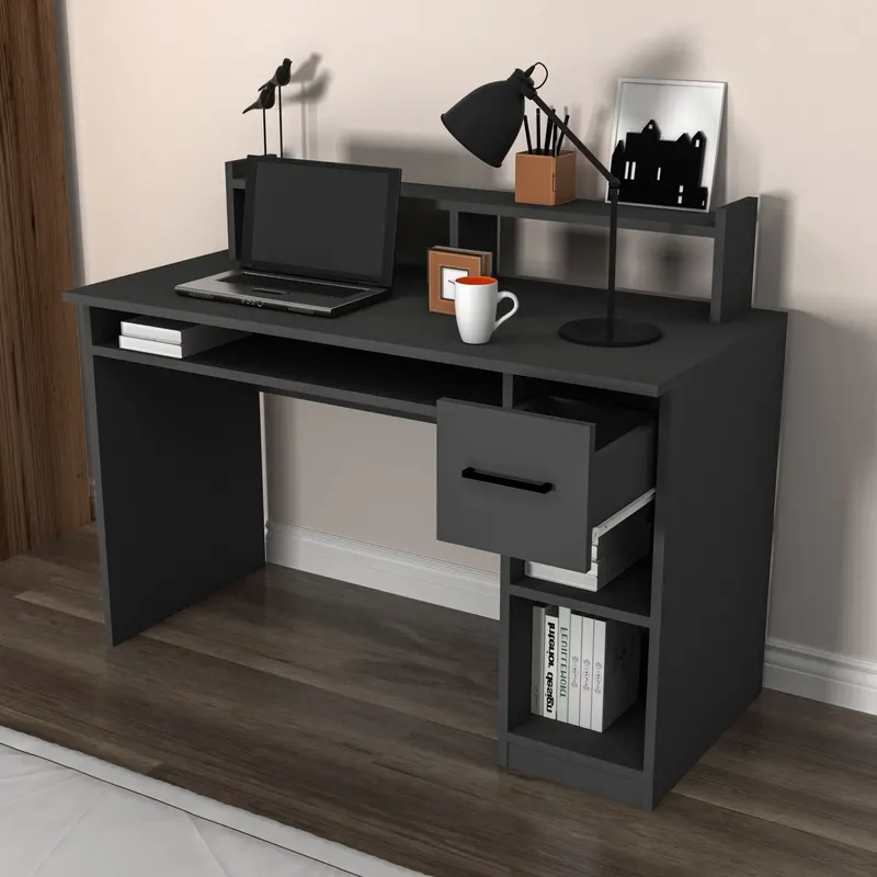 Birou Eslem, Diverse culori, Diverse dimensiuni - Antracit / 120x93x55 cm